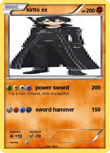 Pokemon kirito ex