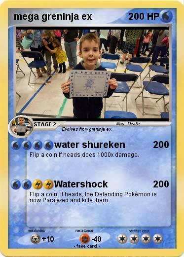Pokemon mega greninja ex