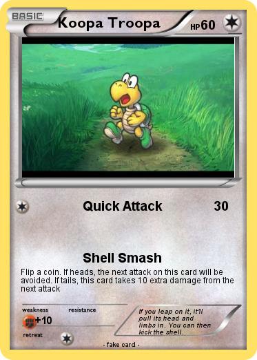 Pokemon Koopa Troopa