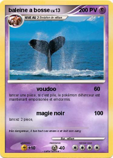 Pokemon baleine a bosse