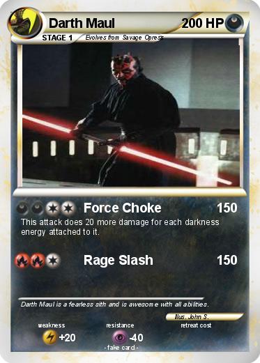 Pokemon Darth Maul