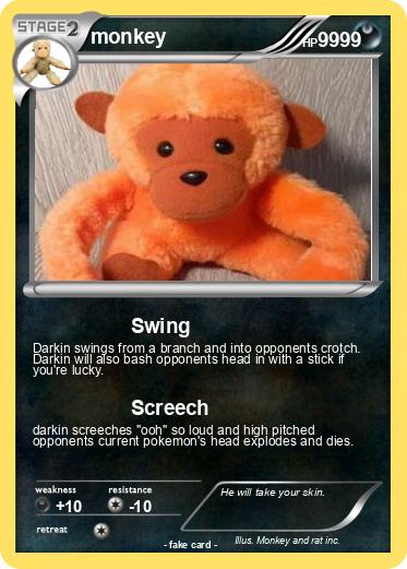 Pokemon monkey