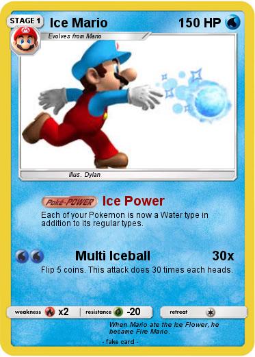 Pokemon Ice Mario