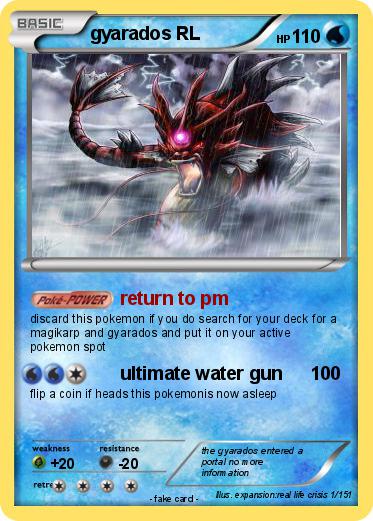 Pokemon gyarados RL