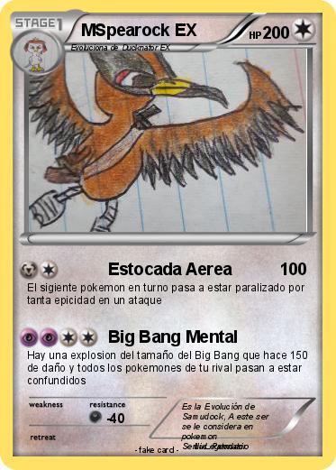 Pokemon MSpearock EX