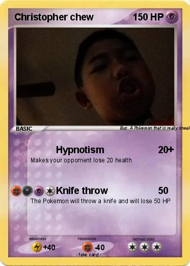 Pokemon Christopher chew