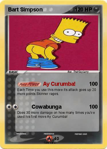 Pokemon Bart Simpson