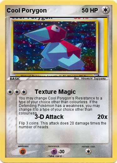 Pokemon Cool Porygon