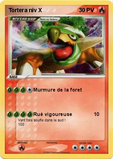 Pokemon Tortera niv X                                                                 160PV  