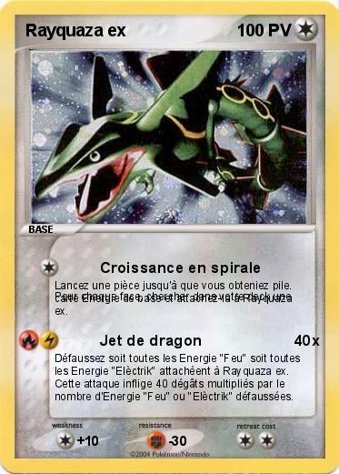 Pokemon Rayquaza ex