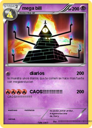Pokemon mega bill