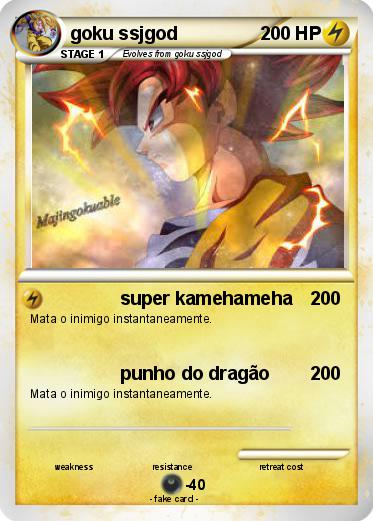 Pokemon goku ssjgod