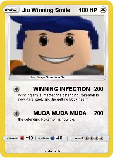 Pokemon Jio Winning Smile