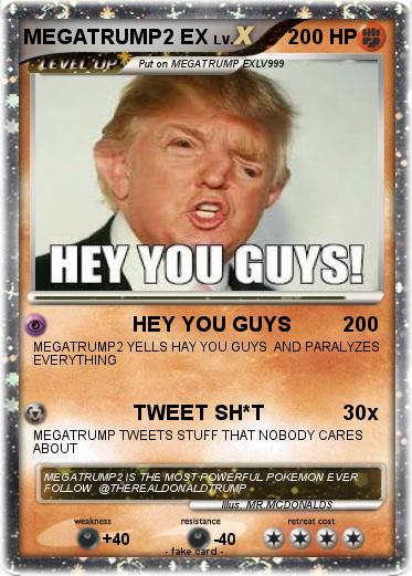 Pokemon MEGATRUMP2 EX
