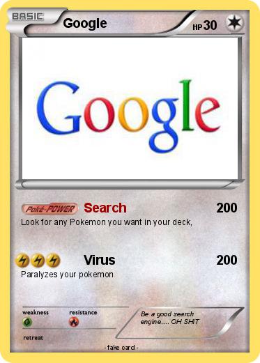 Pokemon Google