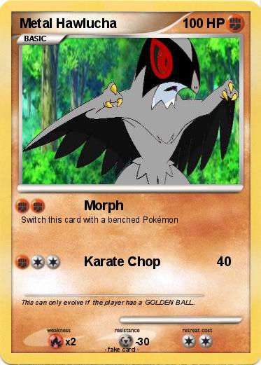 Pokemon Metal Hawlucha