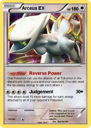 Pokemon Arceus EX