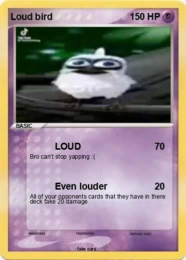 Pokemon Loud bird