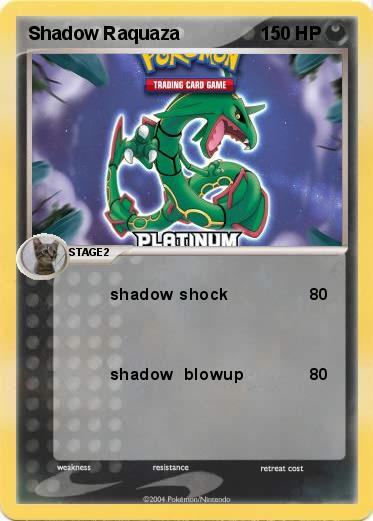 Pokemon Shadow Raquaza 