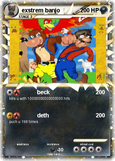 Pokemon exstrem banjo