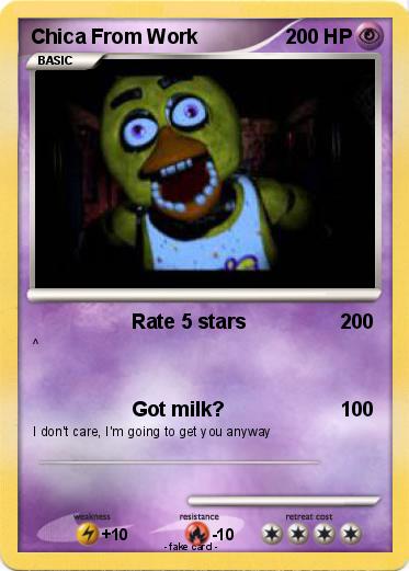 Pokemon Chica From Work