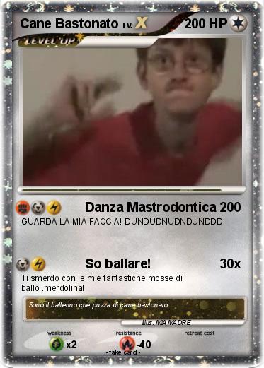 Pokemon Cane Bastonato