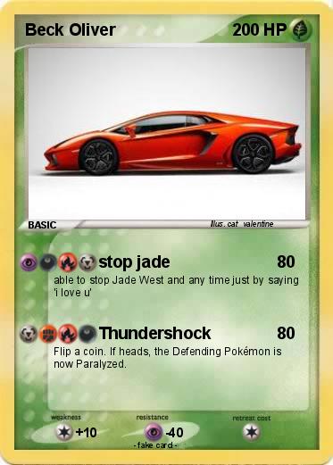 Pokemon Beck Oliver