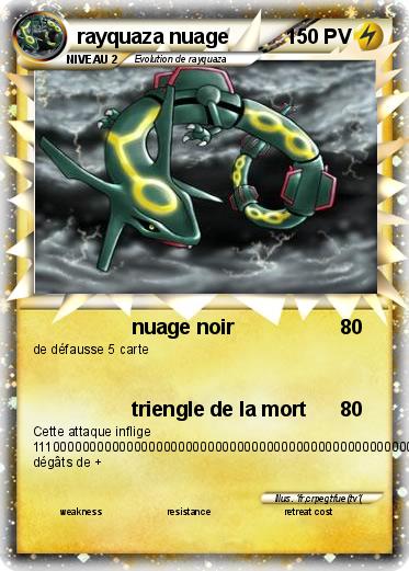 Pokemon rayquaza nuage