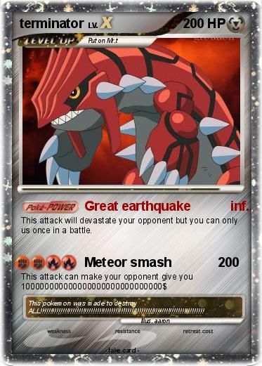 Pokemon terminator