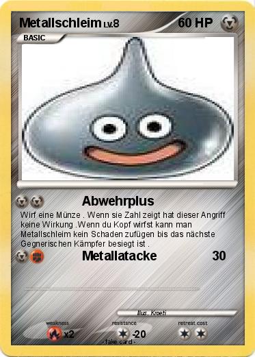 Pokemon Metallschleim