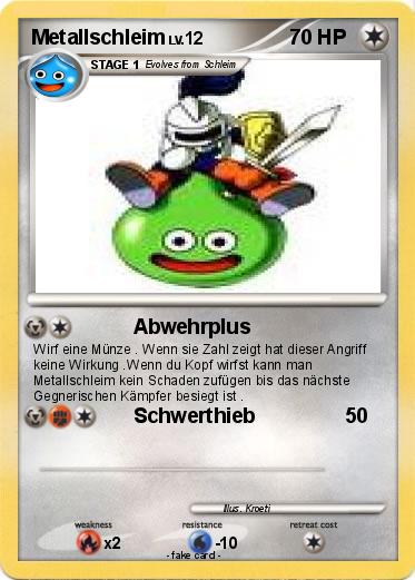 Pokemon Metallschleim