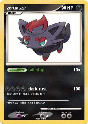 Pokemon zorua