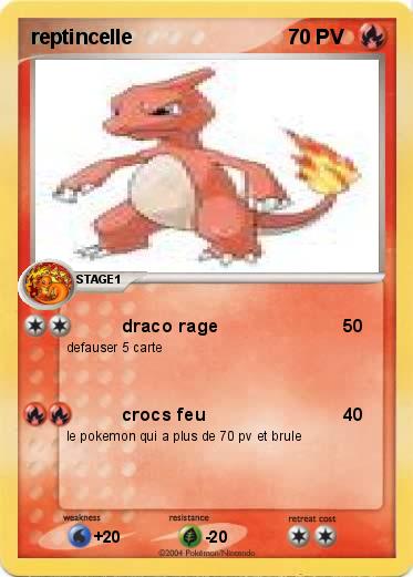 Pokemon reptincelle