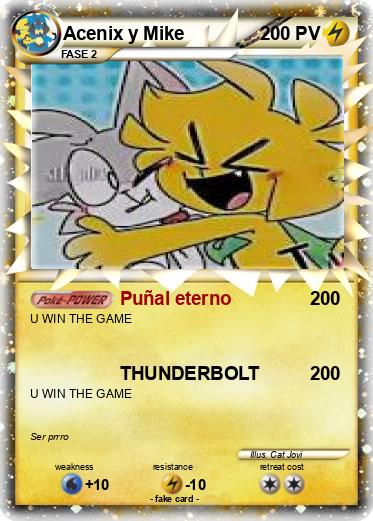 Pokemon Acenix y Mike