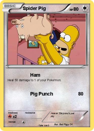Pokemon Spider Pig