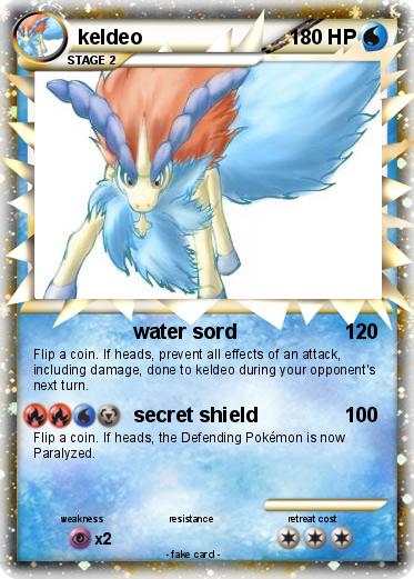 Pokemon keldeo