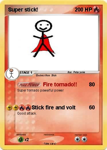 Pokemon Super stick!