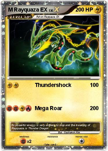 Pokemon M Rayquaza EX