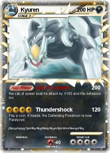 Pokemon Kyuren
