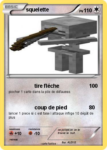 Pokemon squelette