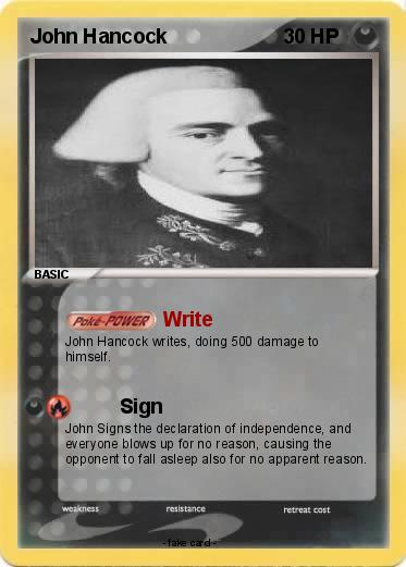 Pokemon John Hancock