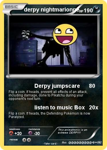 Pokemon derpy nightmarionne