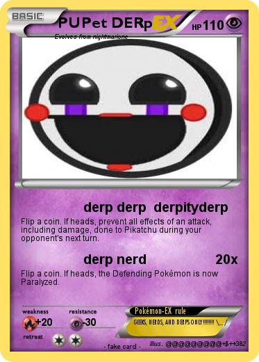 Pokemon PUPet DERp