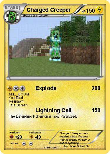 Pokemon Charged Creeper