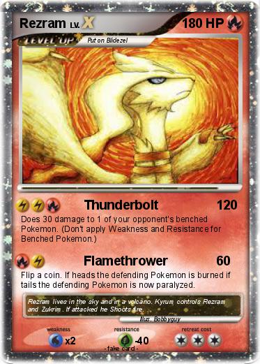 Pokemon Rezram
