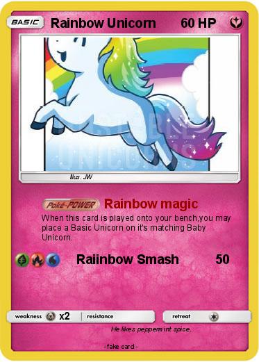 Pokemon Rainbow Unicorn
