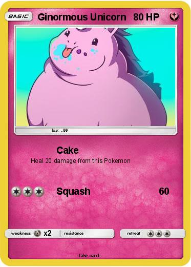 Pokemon Ginormous Unicorn
