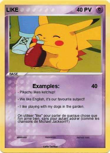 Pokemon LIKE