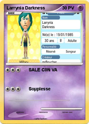 Pokemon Larrynia Darkness