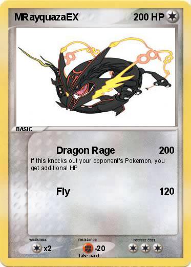 Pokemon MRayquazaEX